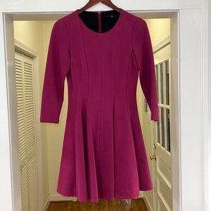 Tibi thick knit 3/4 sleeve dress